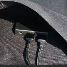 Портативная Солнечная панель с USB 50W для зарядки аккумулятора, складная 6 секций 